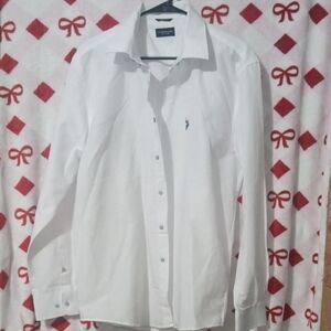 NWOT Men White Dress Shirt